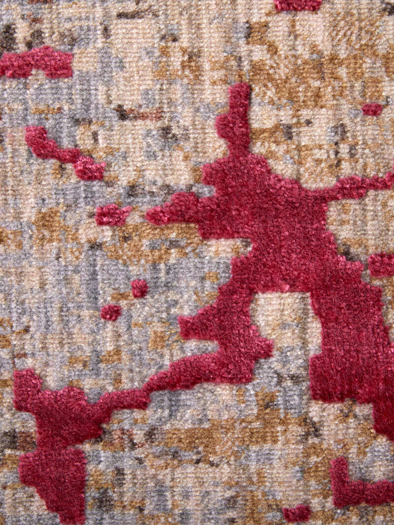 Pryor 39NEF 7'10" x 10' Pink/Gray/Taupe Rug