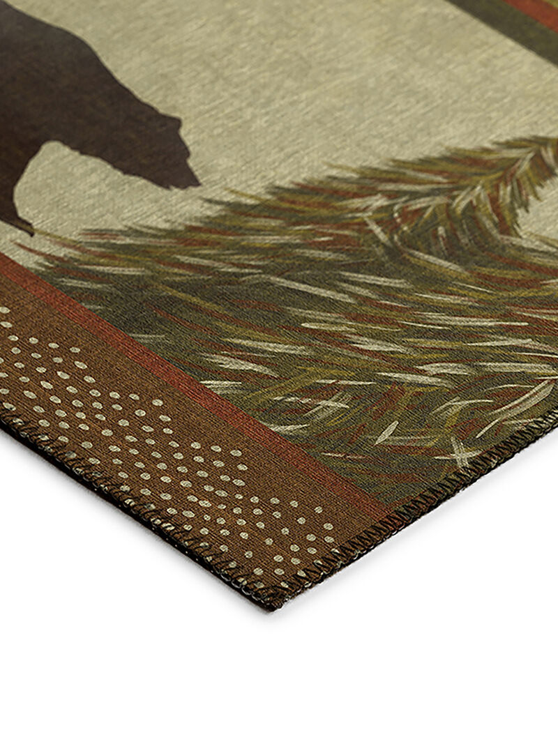 Excursion EX1 Beige 3' x 5' Rug