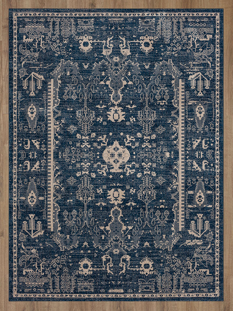 Zephyr Rotorua Majolica Blue 9' 6" X 12' 11" Rug