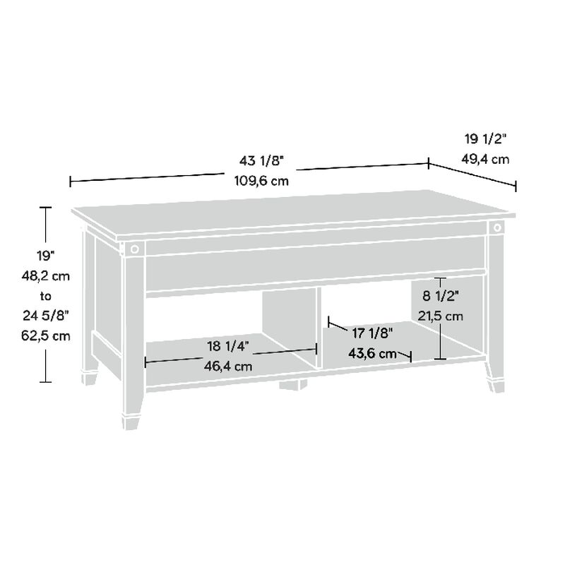 Carson Forge Lift Top Table