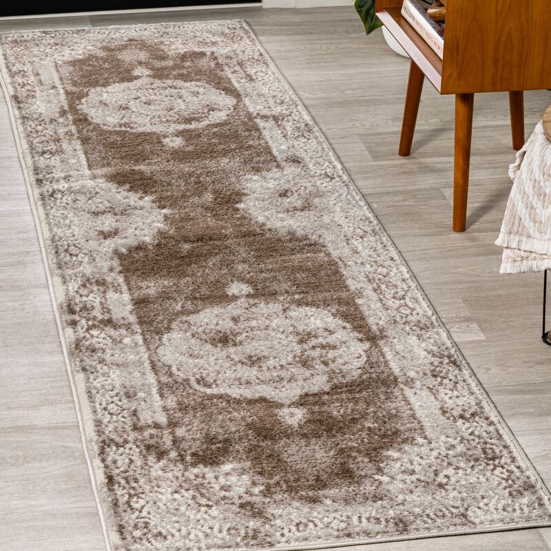 Rosalia Cottage Medallion Cream/Brown Rug