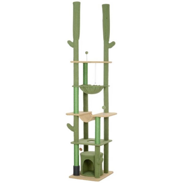 Versatile Multi-Level Cat Tree with Scratching Posts, Perches, and Cozy Hideaways for Cats
