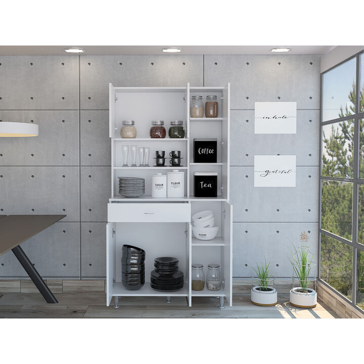 Tigard 1-Shelf 1-Drawer Pantry Cabinet