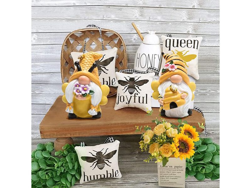 Hodao Spring Garden Gnomes Decorations