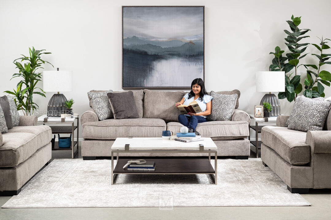 couches - Michael Nicholas Designs Mustang Sofa in Grey