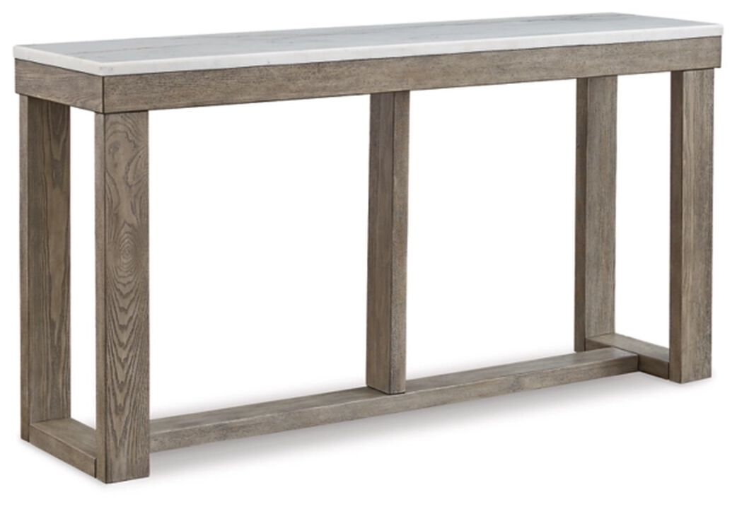 Loyaska Marble Top Sofa Table