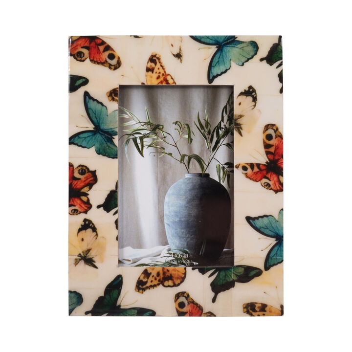 4"x6" Butterflies Photo Frame