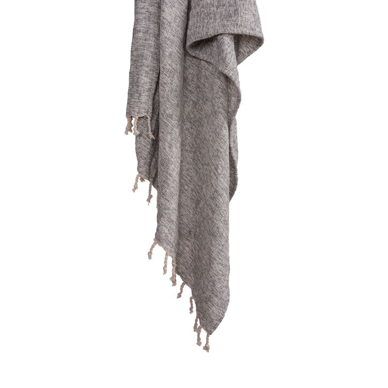 Gray 50" x 60" Throw Blanket