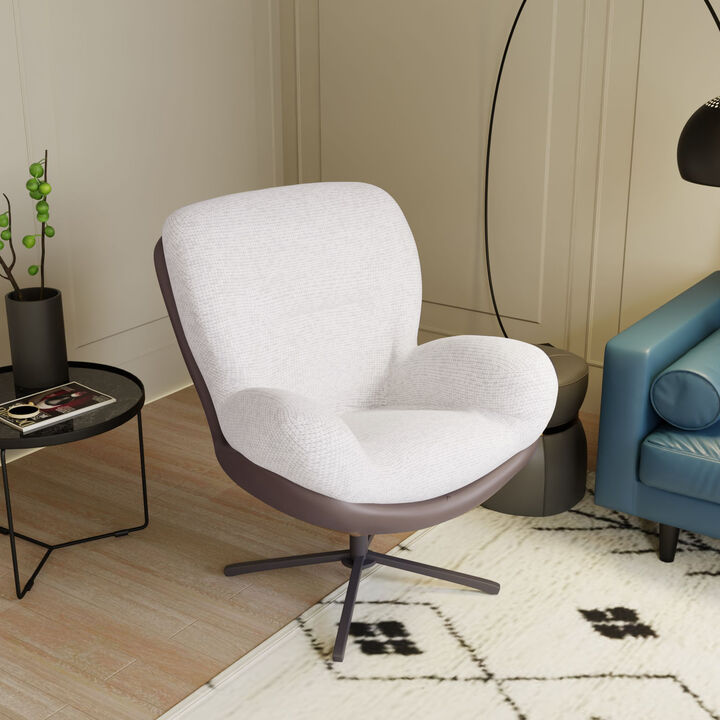 Merax 360° Degree Swivel Reading Chair Accent Chair