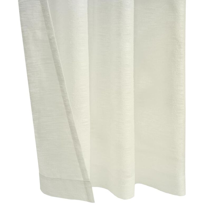 Habitat Boucle Sheer Premium Stylish and Functional Grommet Curtain Panel