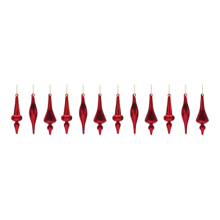 Christmas Ornament for Holiday Tree Decoration (Set of 12)