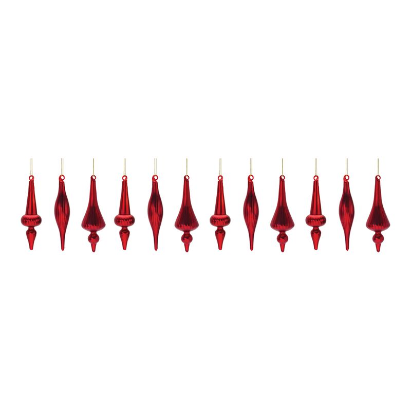 Christmas Ornament for Holiday Tree Decoration (Set of 12)