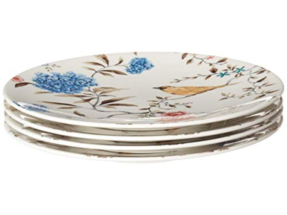 Lenox Sprig & Vine 4-Piece Accent Plate Set, 4.65 LB, Multi