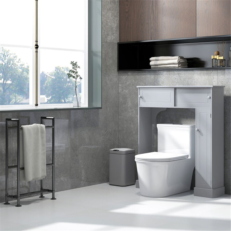 Bathroom Storage Cabinet with Shelves & Doors for Organized & Space-Saving Bathroom Essentials