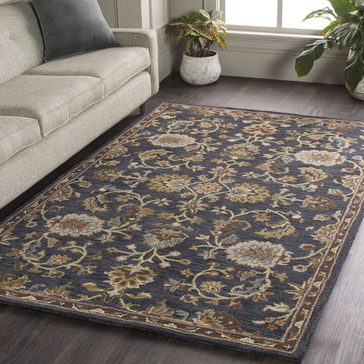 Middleton AWMD-1000 2' x 3' Black Rug