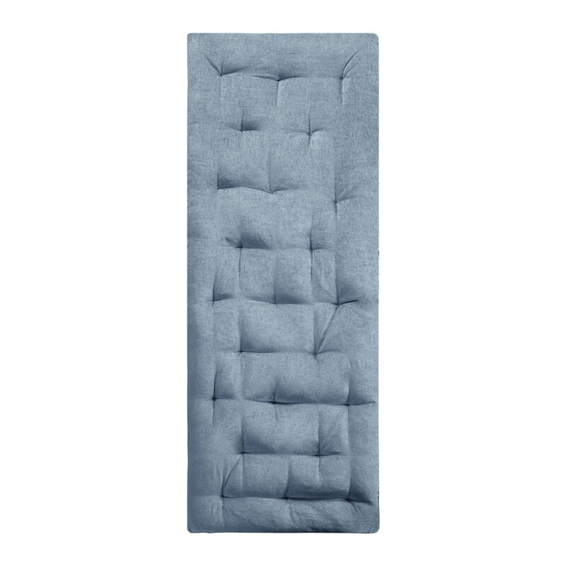 Gracie Mills Lucien Chenille Lightweight Long Lounger Floor Pillow Cushion