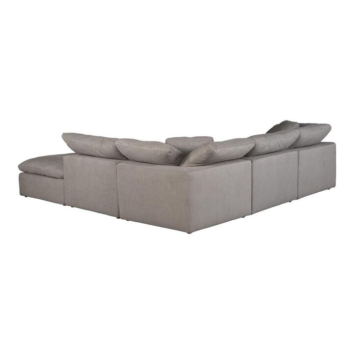 Dream Living Light Grey Modular Sectional, Belen Kox