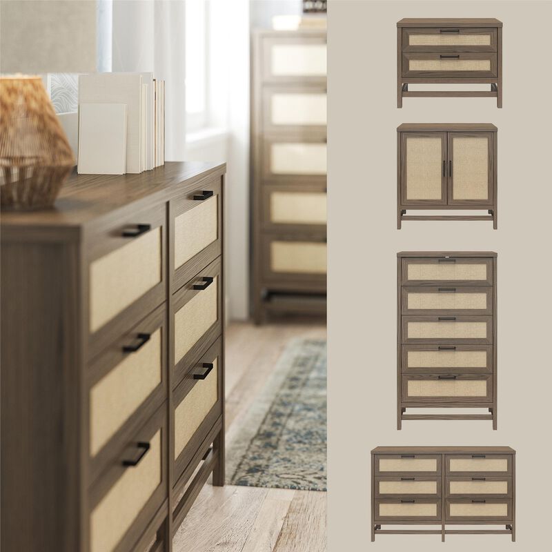 Lennon 2 Drawer Nightstand