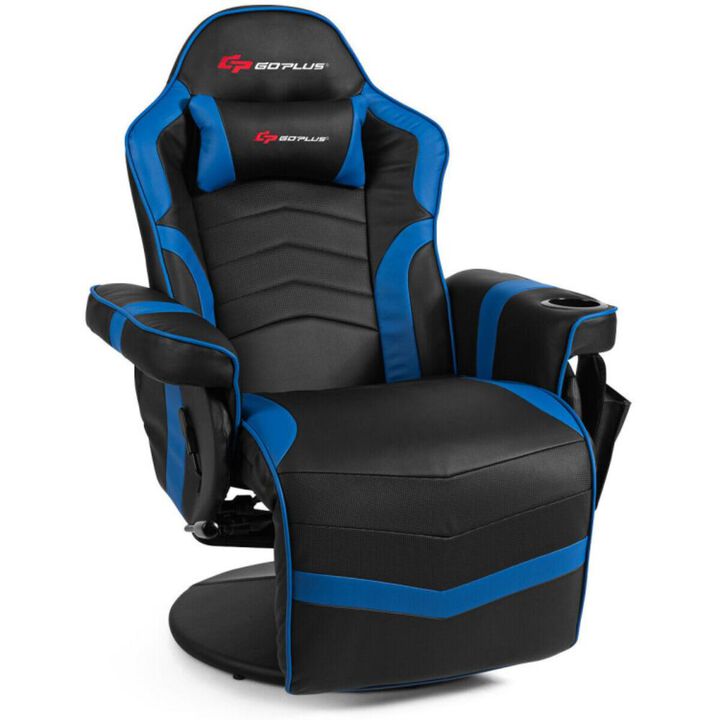 Hivvago Ergonomic High Back Massage Gaming Chair with Pillow