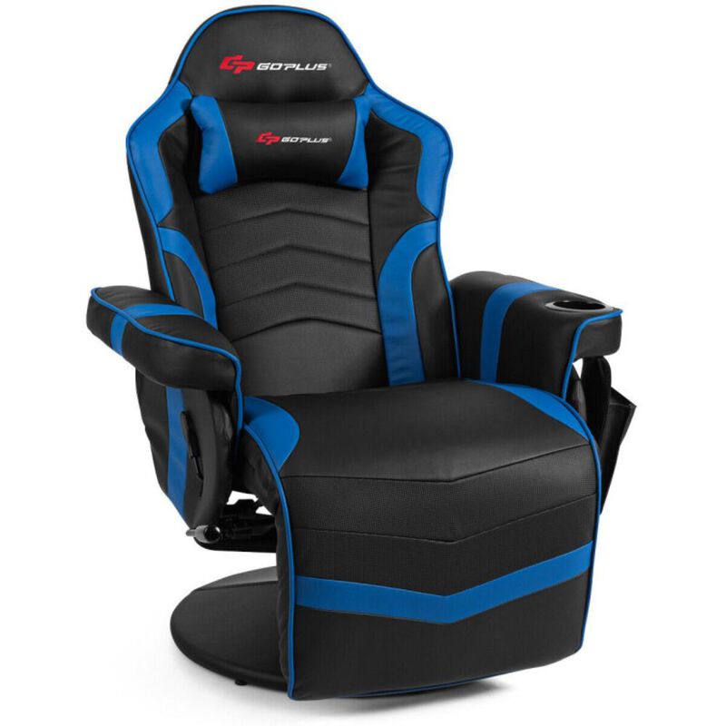 Hivvago Ergonomic High Back Massage Gaming Chair with Pillow