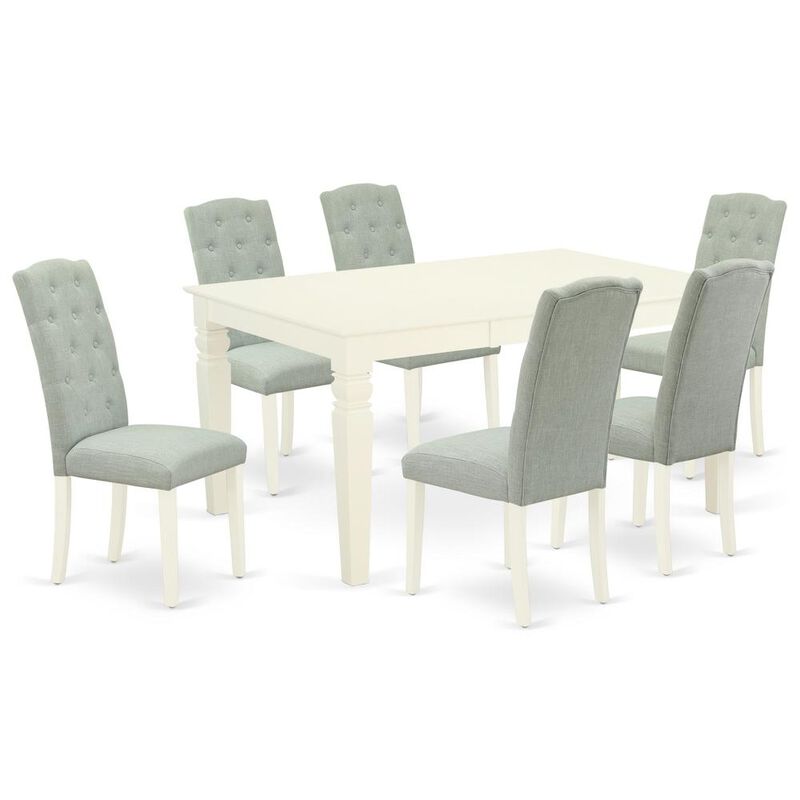 Dining Room Set Linen White