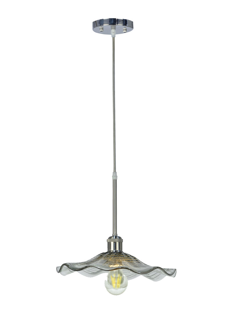48" Silver Contemporary Ceiling Pendant Fixture