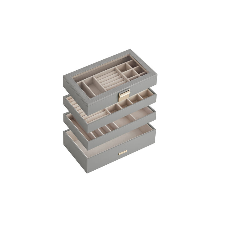 Stackable Jewelry Trays – Space-Saving and Elegant Storage for Accessories