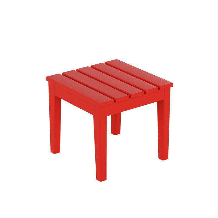 WestinTrends Outdoor Patio Modern Adirondack Side Table