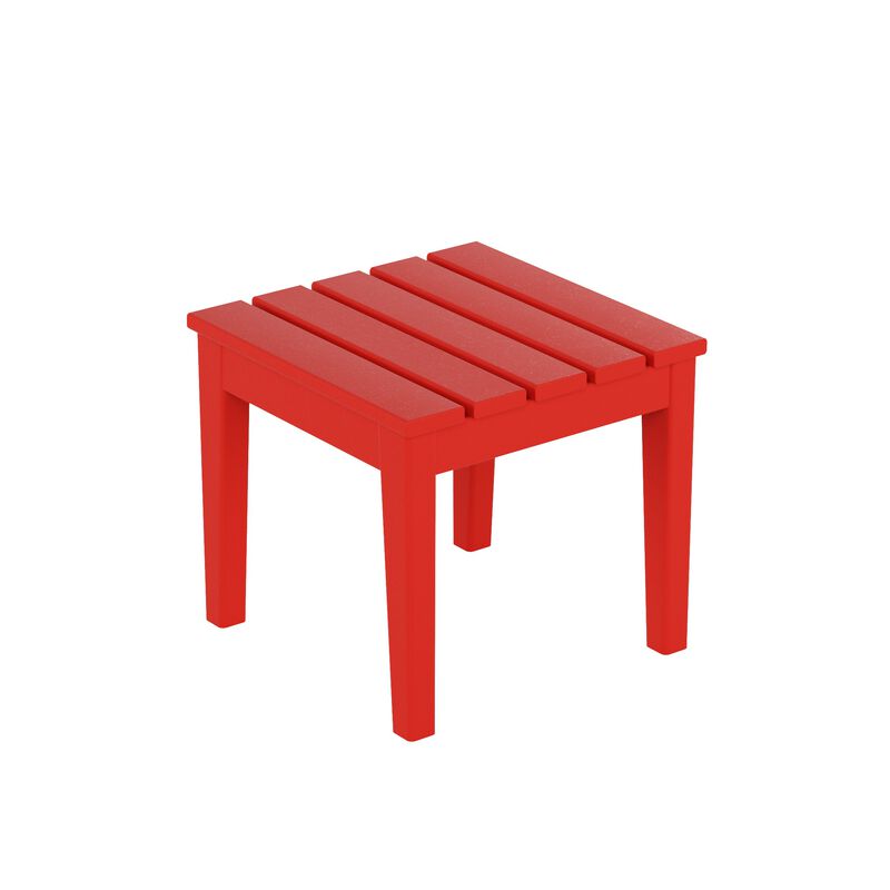 WestinTrends Outdoor Patio Modern Adirondack Side Table