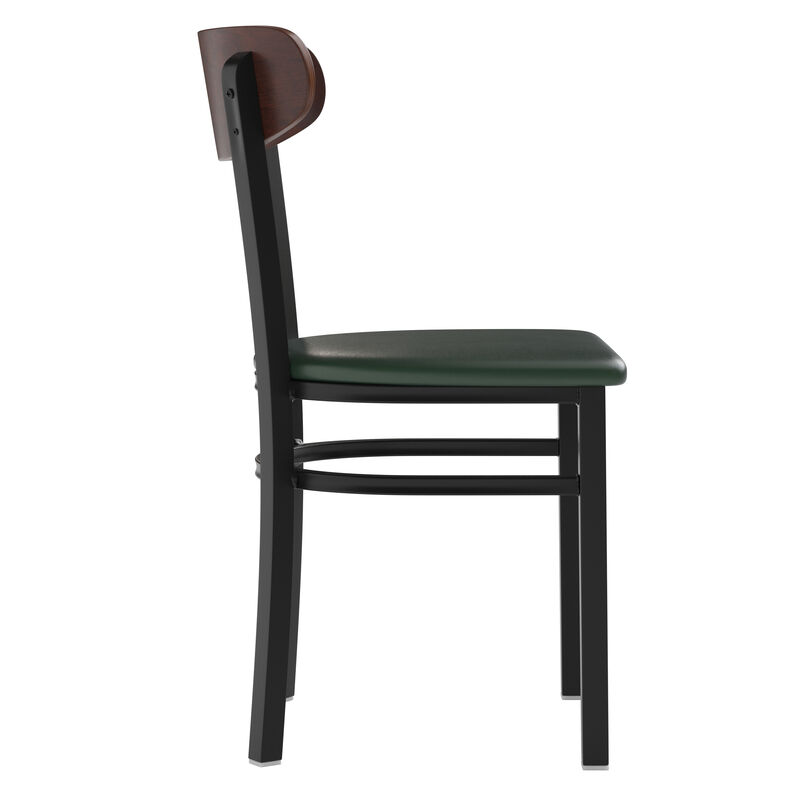 Metal/Wood Restaurant Chairs