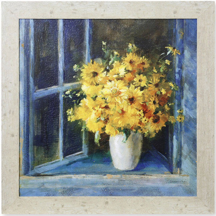 Sunny Windowsill Framed Print
