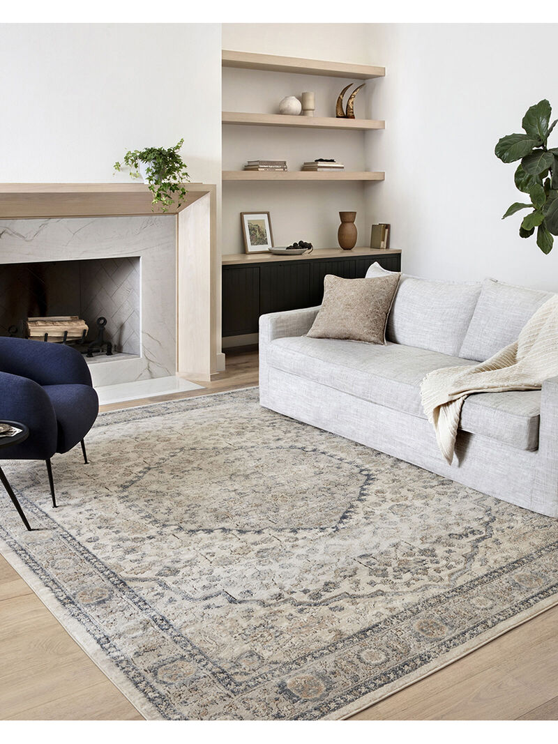 Teagan TEA01 5'3" x 7'6" Rug by Loloi