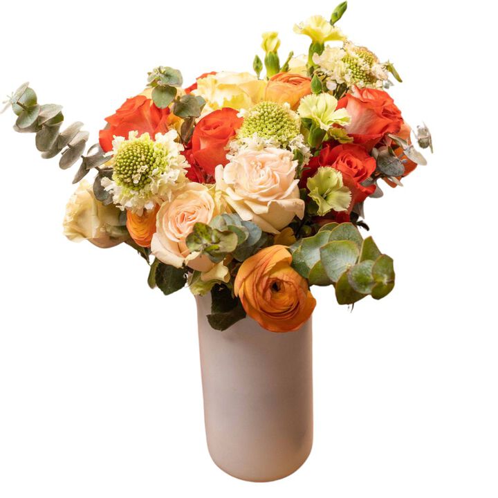 Good Times Roll Flower Bouquet with Vase