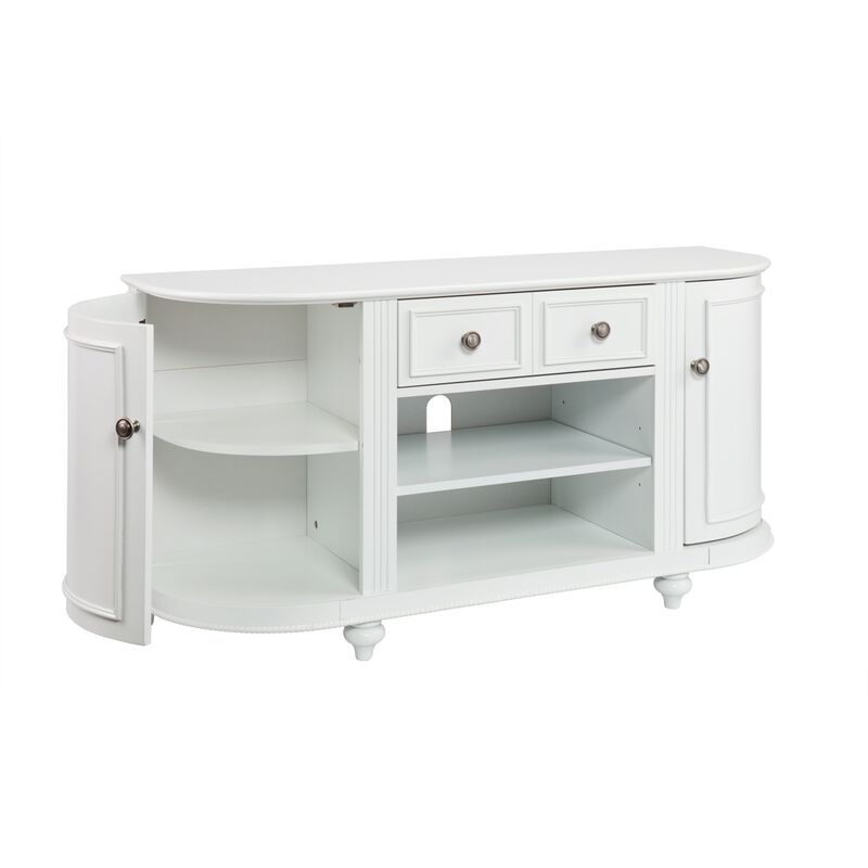 Southern Enterprises Inc. Dandridge TV/Media Stand - White