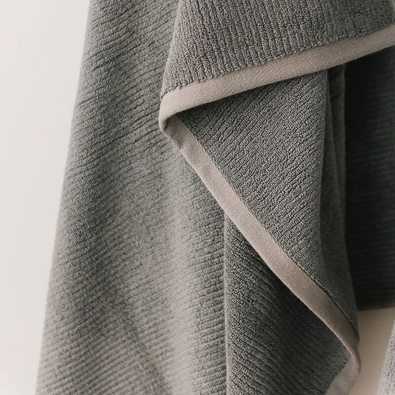 Ribbed Terry Bath Towels