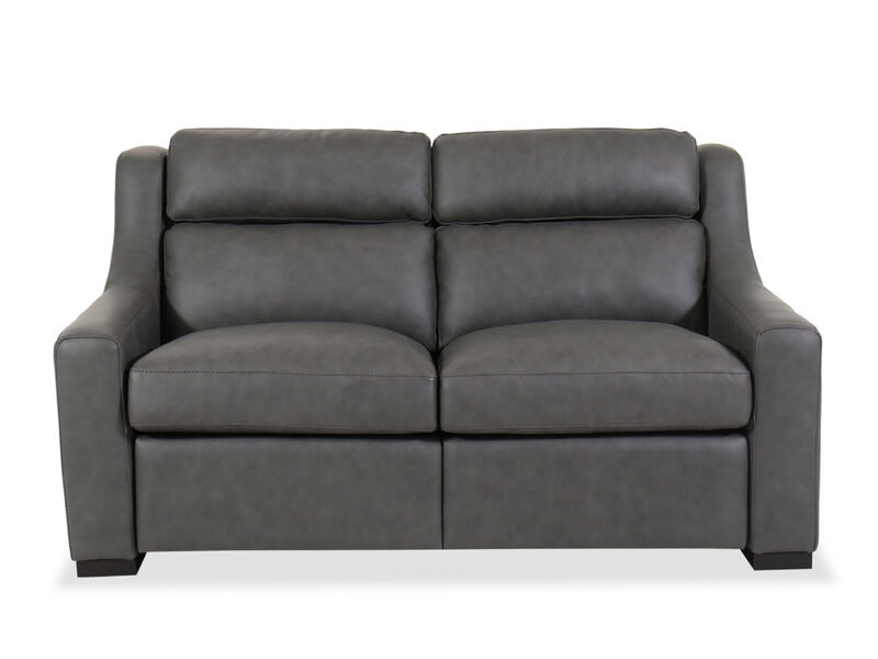 Germain Gray Power Loveseat