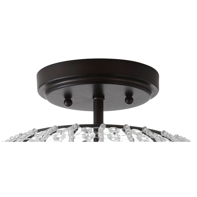 Catalina Metal /Acrylic LED Semi-Flush Mount