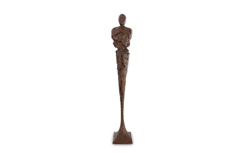 Tall Chiseled Male Sculpture