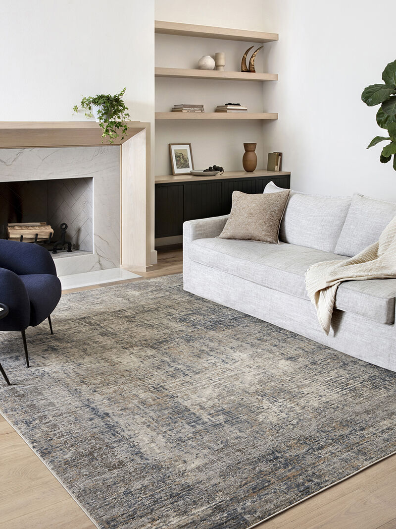 Teagan Denim/Slate 9'9" x 13'6" Rug
