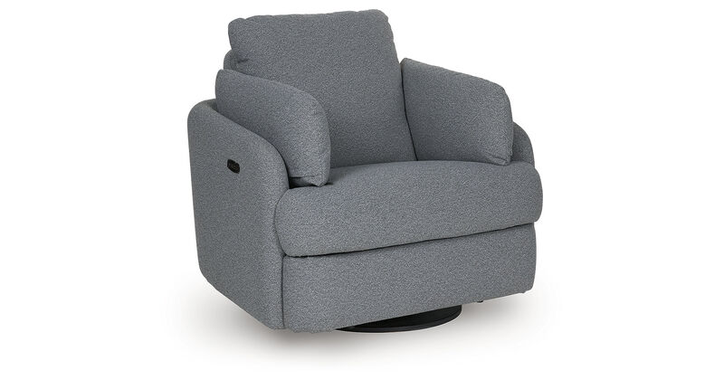Alainmont Next-Gen Nuvella Swivel Power Recliner