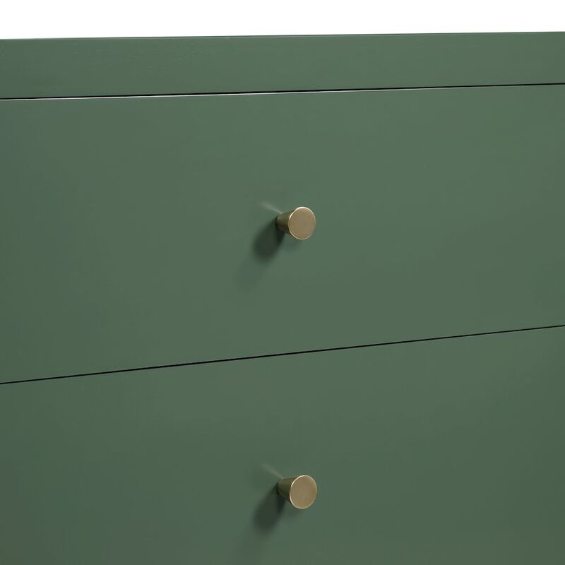 Comfort Pointe Nolan 3-drawer Nightstand - Vintage Green