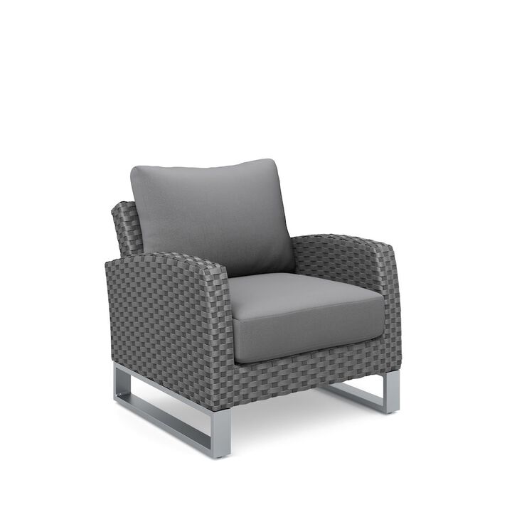 New Classic Furniture Fiji Set Of 2 Club Chairs-Gray