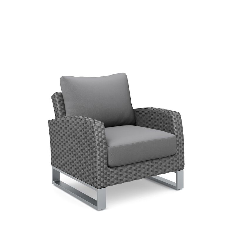 New Classic Furniture Fiji Set Of 2 Club Chairs-Gray