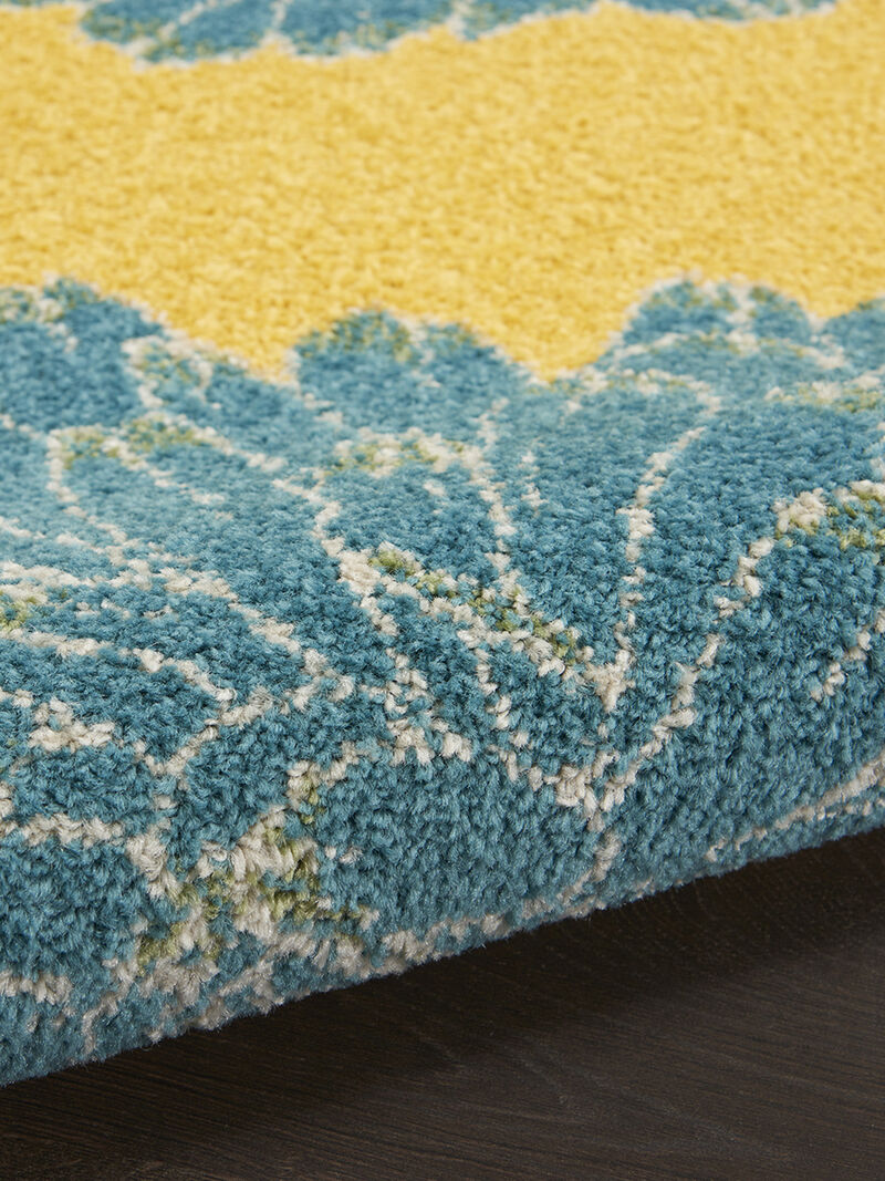 Allur ALR06 Yellow/Multi 7'10" x 9'10" Rug