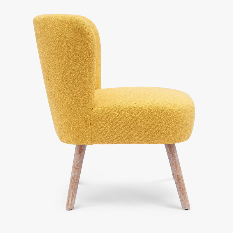 WestinTrends 25" Wide Upholstered Boucle Accent Chair
