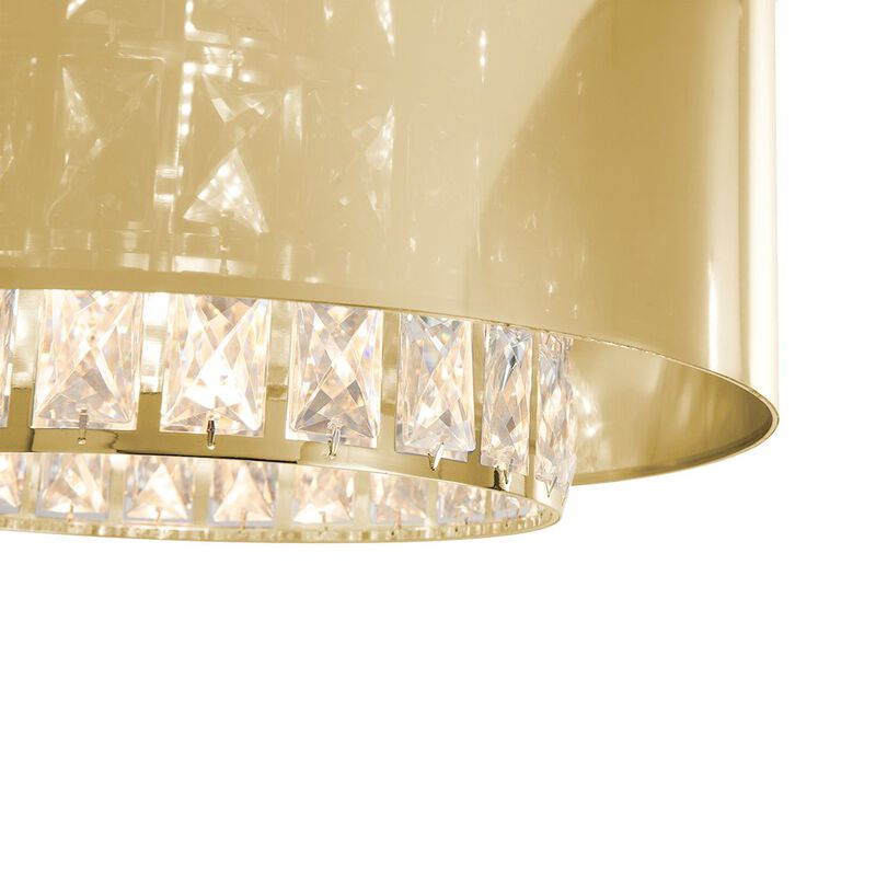 NOVA OF CALIFORNIA Marilyn 1 Light Arc Floor Lamp - Weathered Brass