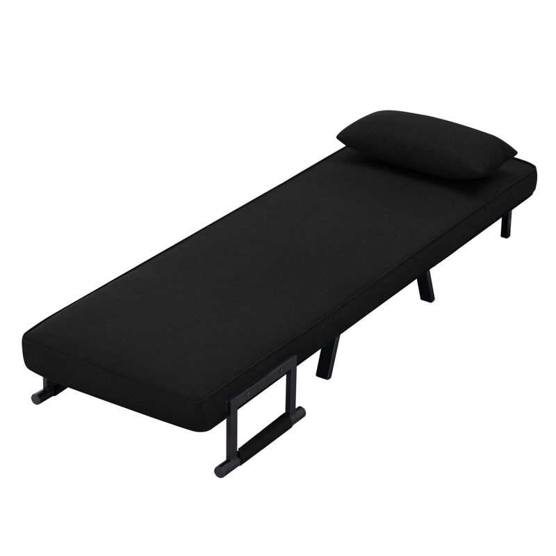 26 in. Polyester Single Size Sofa Bed
