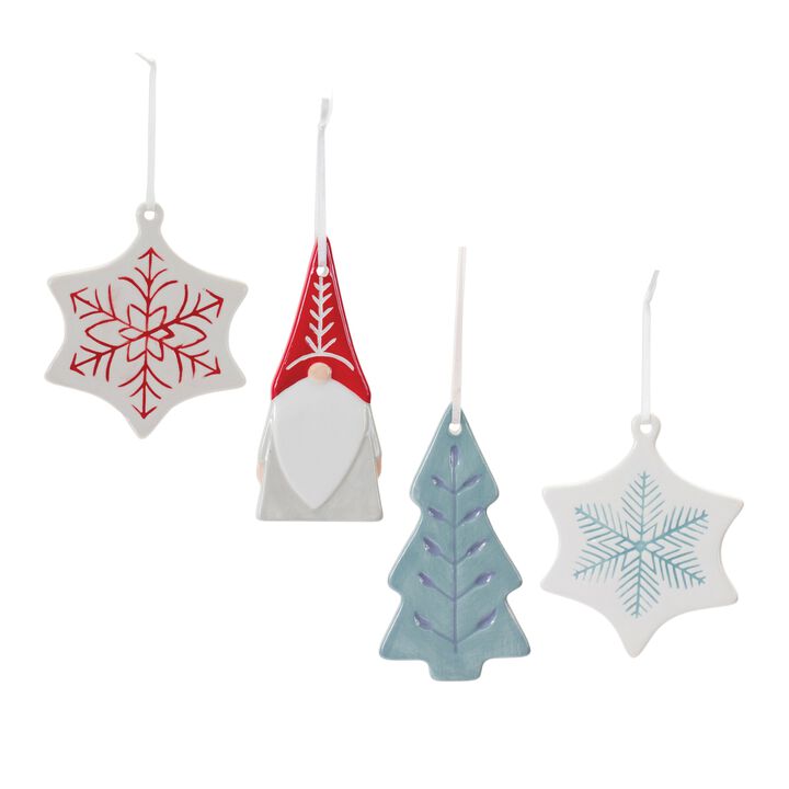 Christmas Ornament for Holiday Tree Decoration (Set of 24)