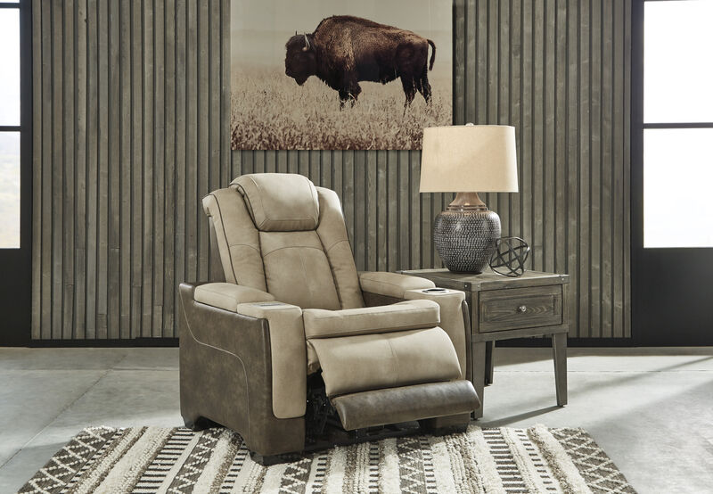Next-Gen DuraPella Sand Power Recliner