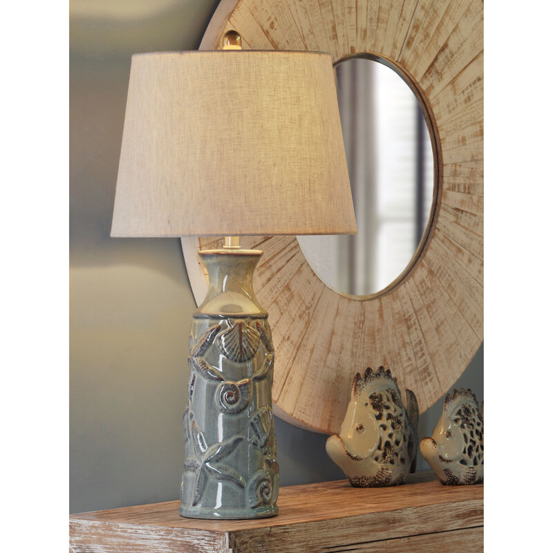 Nautical Ceramic Table Lamp (Set of 2)
